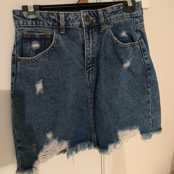 Dotti Skirts Denim Skirt Poshmark
